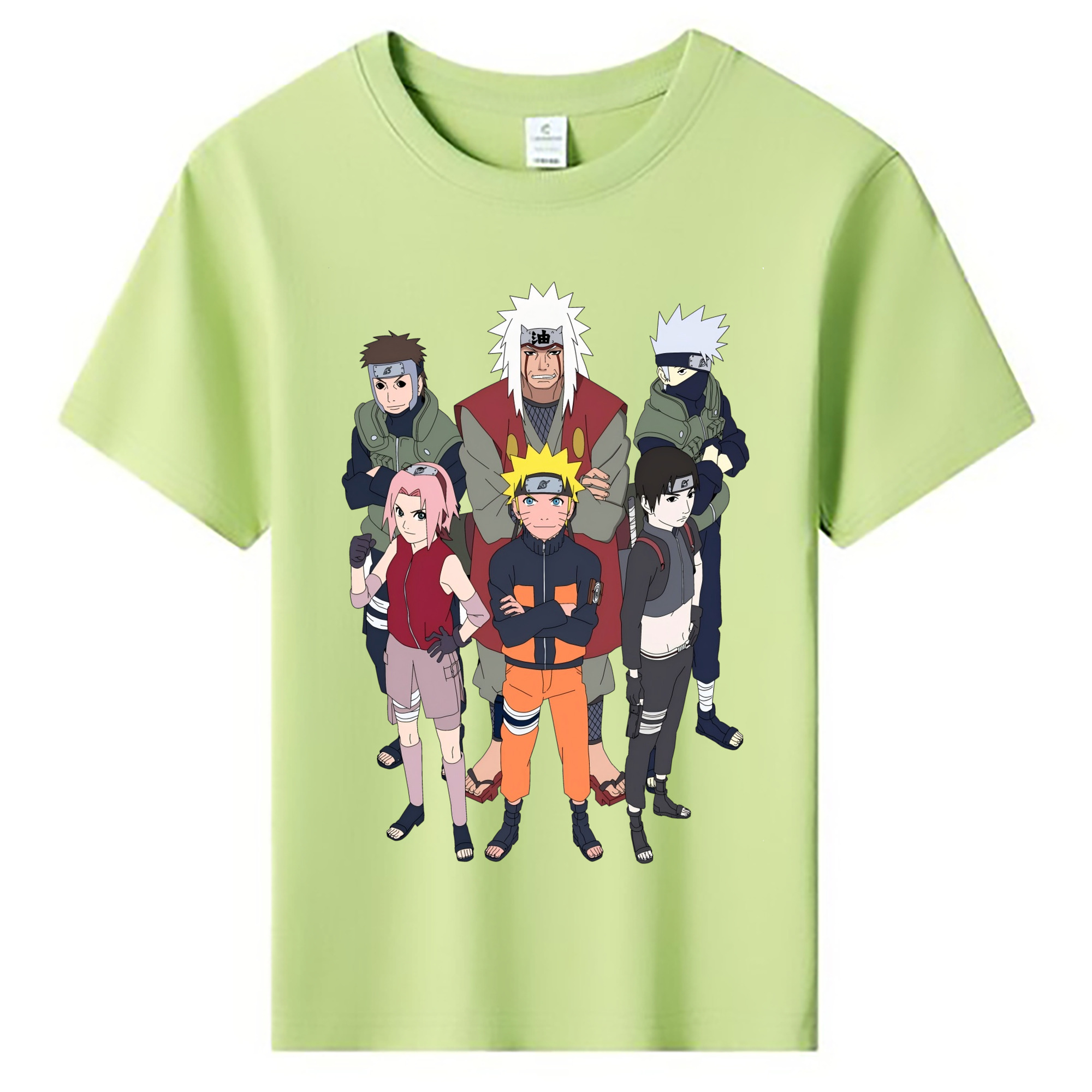 （画像用） NARUTO -ナルト- うずまき ナルト Uzumaki Naruto 綿100％キッズTシャツ（フロントプリント）
